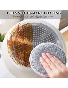 Trapos de Lavado de Platos Iaredon 10 Pcs Reutilizables Doble Capa 2