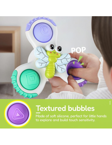 Juguetes de Ventosa Giratorios ALASOU para Bebés 1-3 Años