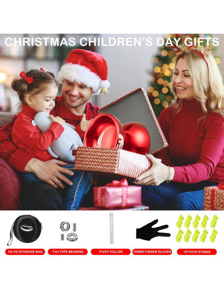 Yoyo Profesional WATIEOBOO Metálico 65g para Trucos