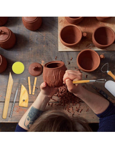 Set de Herramientas de Cerámica y Arcilla 16 Pcs - Principiantes 2