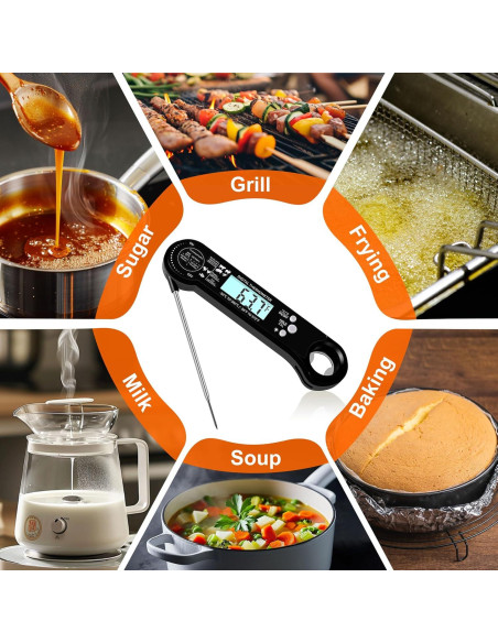 Termómetro Digital de Carne TempSprite - Lectura Instantánea, IP67