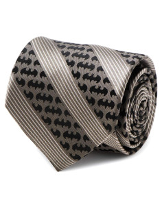 Corbata de Seda Batman Cufflinks Inc. 149.86 cm Negro