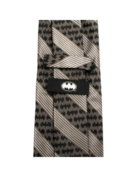 Corbata de Seda Batman Cufflinks Inc. 149.86 cm Negro