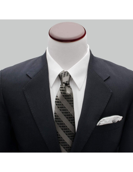 Corbata de Seda Batman Cufflinks Inc. 149.86 cm Negro
