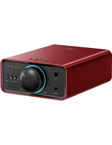 Amplificador DAC FiiO K7 HiFi Balanceado 2x AK4493S 2000mW