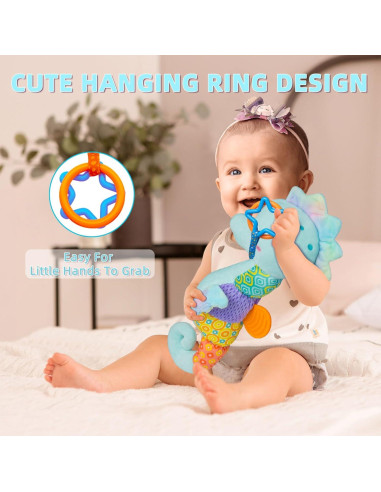 Juguete Musical Caballito de Mar Coqin para Bebés 0-6 Meses