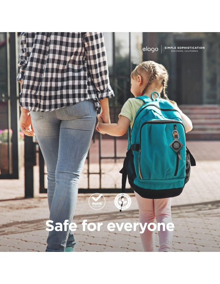 Estuche elago Shuffle Case para Apple AirTag - Gris Oscuro