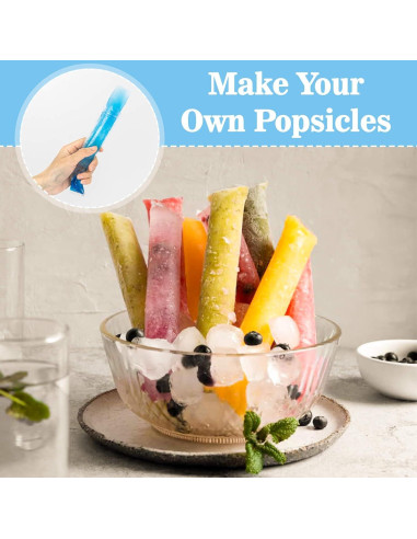 100 Bolsitas Sellables para Boli de Hielo MAQIHAN 230ml