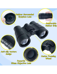 Binoculares ESSENSON 4x30mm para Niños - Juguete Educativo 2