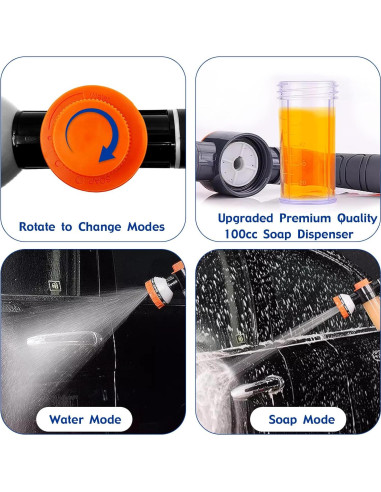 Dispensador de Champú y Jabón para Perros AYBBSHOW 10 Patrones