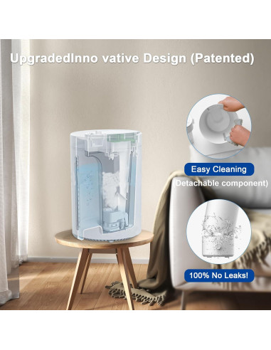 Humidificador 2 en 1 Ultekmist JS-02 4L con Difusor y Luz Nocturna