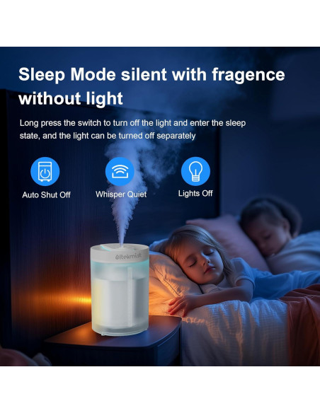 Humidificador 2 en 1 Ultekmist JS-02 4L con Difusor y Luz Nocturna