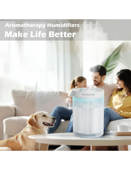 Humidificador 2 en 1 Ultekmist JS-02 4L con Difusor y Luz Nocturna