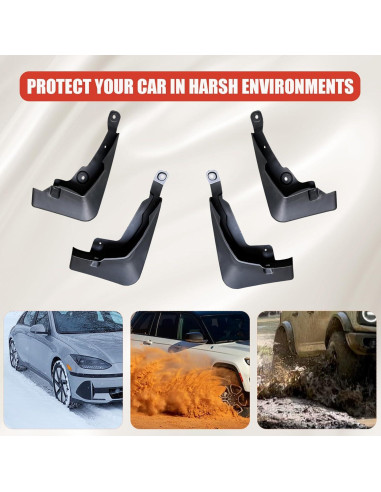 Guardabarros KEAIDAP para Toyota RAV4 2019-2024 Sin Perforación