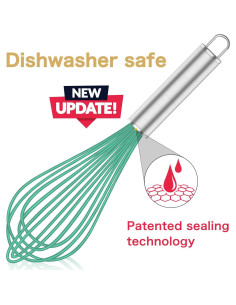 Set de 3 Batidores de Silicona OYV - Antirayones y Apto Lavavajillas 2