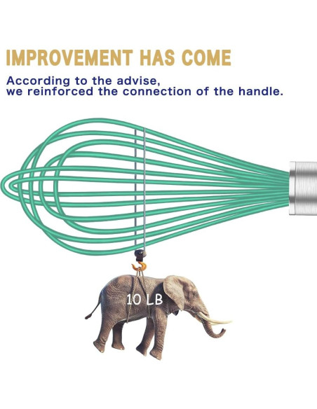 Set de 3 Batidores de Silicona OYV - Antirayones y Apto Lavavajillas
