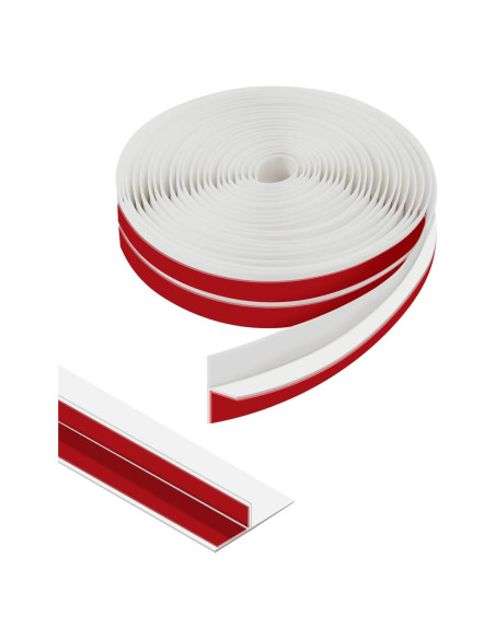 Tira de Sello de Silicona Orgthin 10 pies Aislamiento Blanco