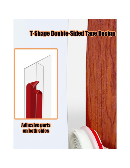 Tira de Sello de Silicona Orgthin 10 pies Aislamiento Blanco