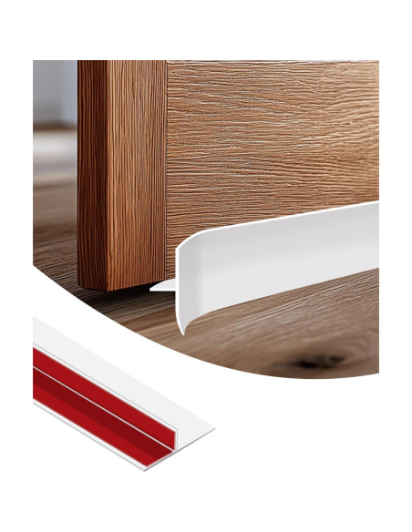 Tira de Sello de Silicona Orgthin 10 pies Aislamiento Blanco