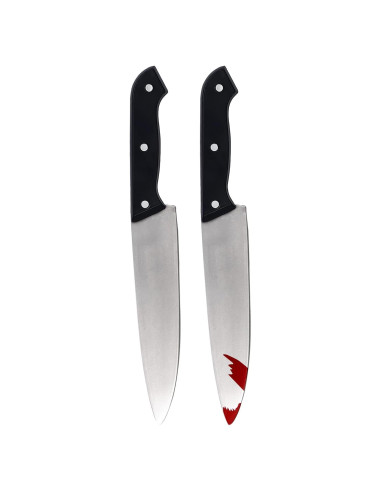 Cuchillo Falso Halloween UQJE 30.48 cm Prop Cosplay