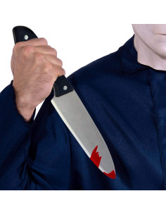 Cuchillo Falso Halloween UQJE 30.48 cm Prop Cosplay 2