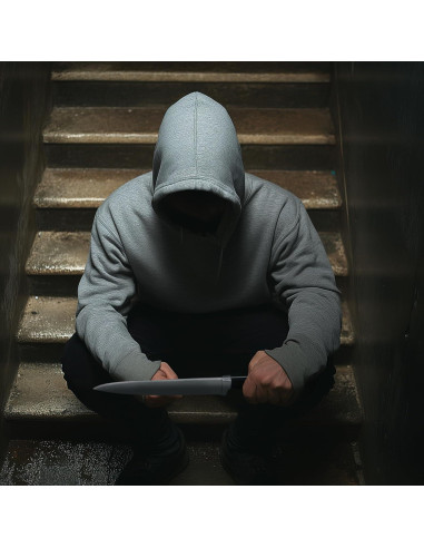 Cuchillo Falso Halloween UQJE 30.48 cm Prop Cosplay