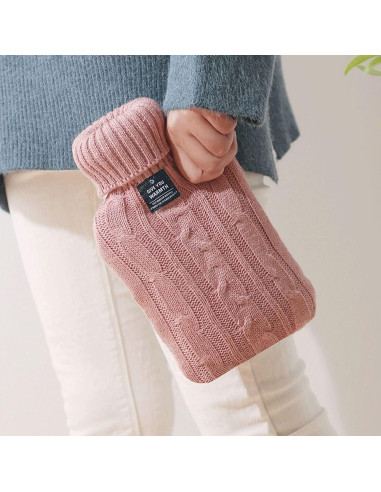 Bolsa de Agua Caliente 2L OliviaLiving Burdeos Reutilizable