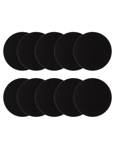 Paquete de 10 Filtros de Carbón Activado Pocurhi 17 cm