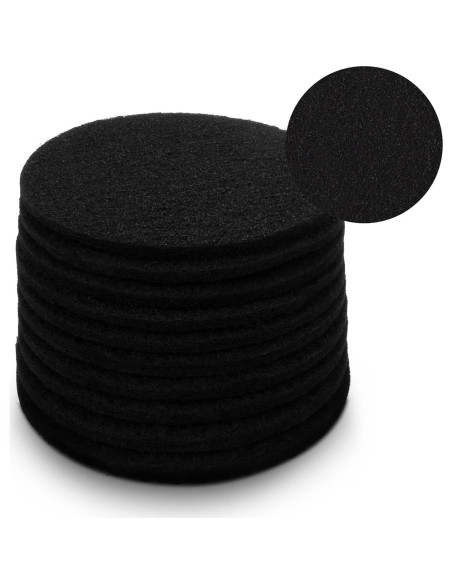 Paquete de 10 Filtros de Carbón Activado Pocurhi 17 cm Paquete de 10 Filtros de Carbón Activado Pocurhi 17 cm