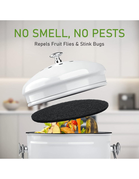 Paquete de 10 Filtros de Carbón Activado Pocurhi 17 cm Paquete de 10 Filtros de Carbón Activado Pocurhi 17 cm