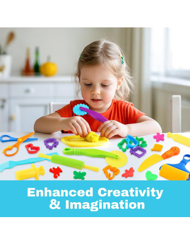 Juego de Herramientas de Masa 21 Piezas LanMa - Accesorios Creativos