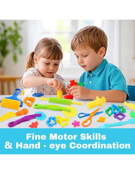 Juego de Herramientas de Masa 21 Piezas LanMa - Accesorios Creativos Juego de Herramientas de Masa 21 Piezas LanMa - Accesorios Creativos