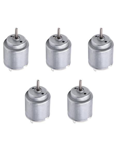 Motor Micro de CC Fielect 5Pcs 1.5-6V 5000-20000RPM para Juguetes