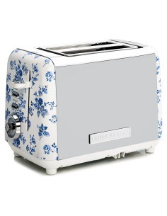 Tostadora de 2 Rebanadas VQ Laura Ashley Rosa China Acero Inoxidable