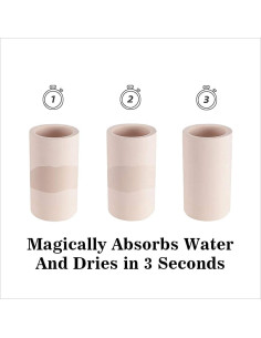 Soporte para Cepillo de Dientes GRUISE Beige Diatomita 11.4cm 2