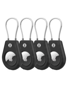 Paquete de 4 Soportes para Apple AirTag Pautas - Funda con Cable