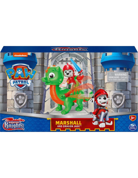 Figuras de Acción Paw Patrol Marshall y Dragón Jade Figuras de Acción Paw Patrol Marshall y Dragón Jade