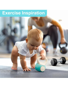 Conjunto de Sonajeros para Bebés iPlay, iLearn - Gimnasio 4 PCS 2