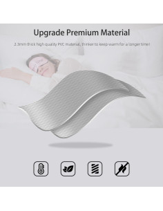 Botella de Agua Caliente OliviaLiving 2L con Funda Suave 2