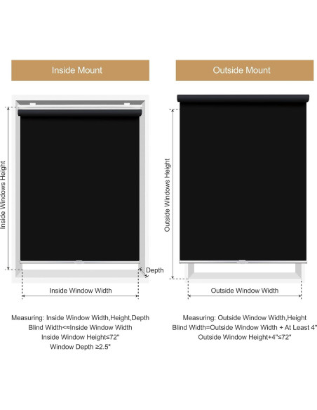 Cortina Enrollable HOMEBOX 100% Oscurecimiento 58.42x182.88cm Cortina Enrollable HOMEBOX 100% Oscurecimiento 58.42x182.88cm