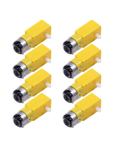 8 Motores con Reductor DC 3V-12V Gebildet para Juguetes
