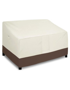 Funda Impermeable para Loveseat Easy-Going 137x97x89 cm Beige/Marrón