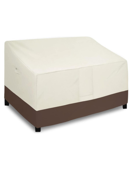 Funda Impermeable para Loveseat Easy-Going 137x97x89 cm Beige/Marrón