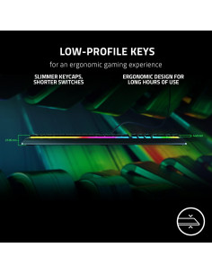 Teclado Gaming Razer Ornata V3 - Teclas de Perfil Bajo RGB 2