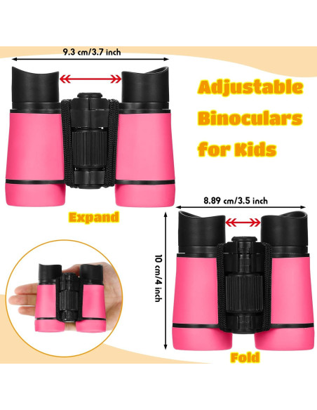 Set de 6 Binoculares para Niños Yunsailing 4x30 a Prueba de Golpes Set de 6 Binoculares para Niños Yunsailing 4x30 a Prueba de Golpes