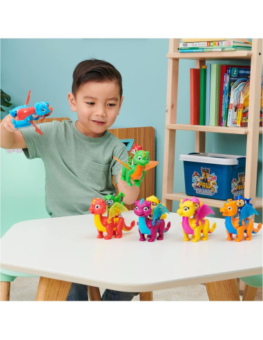 Figuras de Acción Paw Patrol Marshall y Dragón Jade