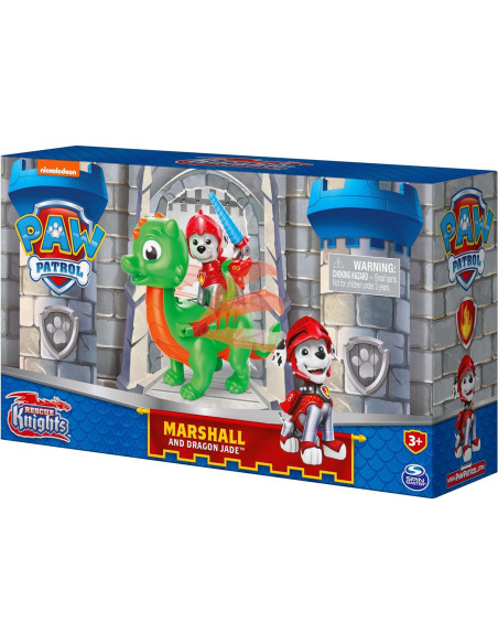 Figuras de Acción Paw Patrol Marshall y Dragón Jade Figuras de Acción Paw Patrol Marshall y Dragón Jade