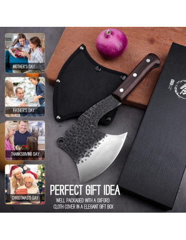 Cuchillo de Hacha de Hueso Freelander 63.5 cm Acero Carbono