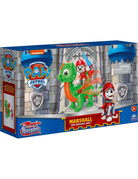 Figuras de Acción Paw Patrol Marshall y Dragón Jade Figuras de Acción Paw Patrol Marshall y Dragón Jade