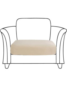 Funda Impermeable para Cojín de Sofá HOOBUY Beige 1pc 2